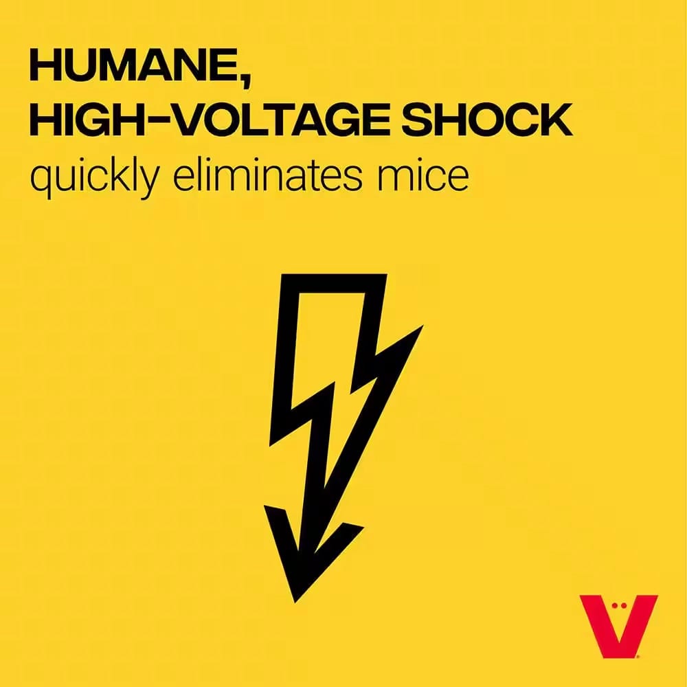 Victor Battery-Powered Instant-Kill Indoor Electronic Mouse Trap, 2 Pack