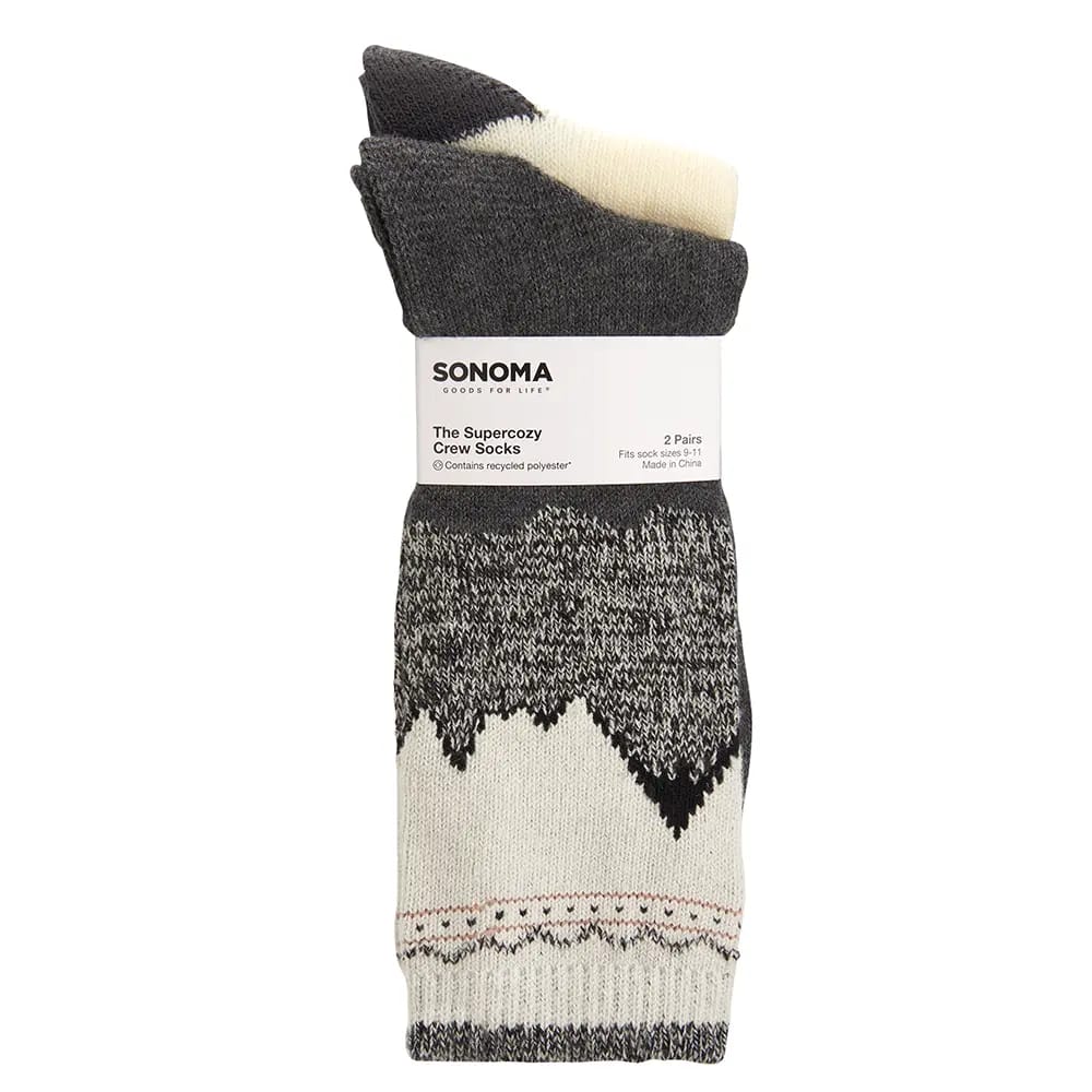 Sonoma Women's Boot Socks, 2 Pair