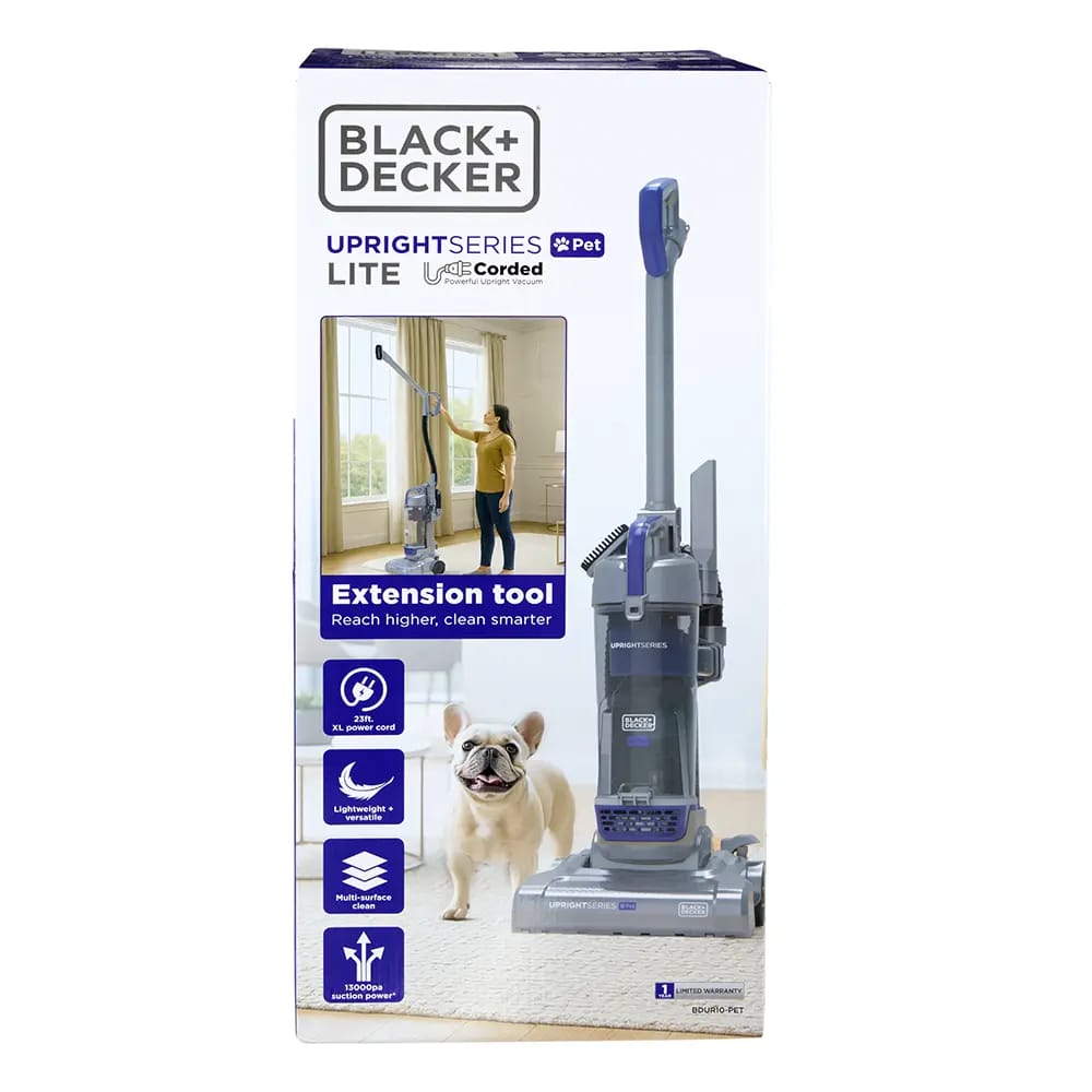 Black + Decker Upright Series Lite Pet Vacuum