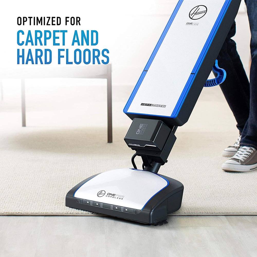 Hoover ONEPWR HEPA+ Cordless Bagged Upright Vacuum