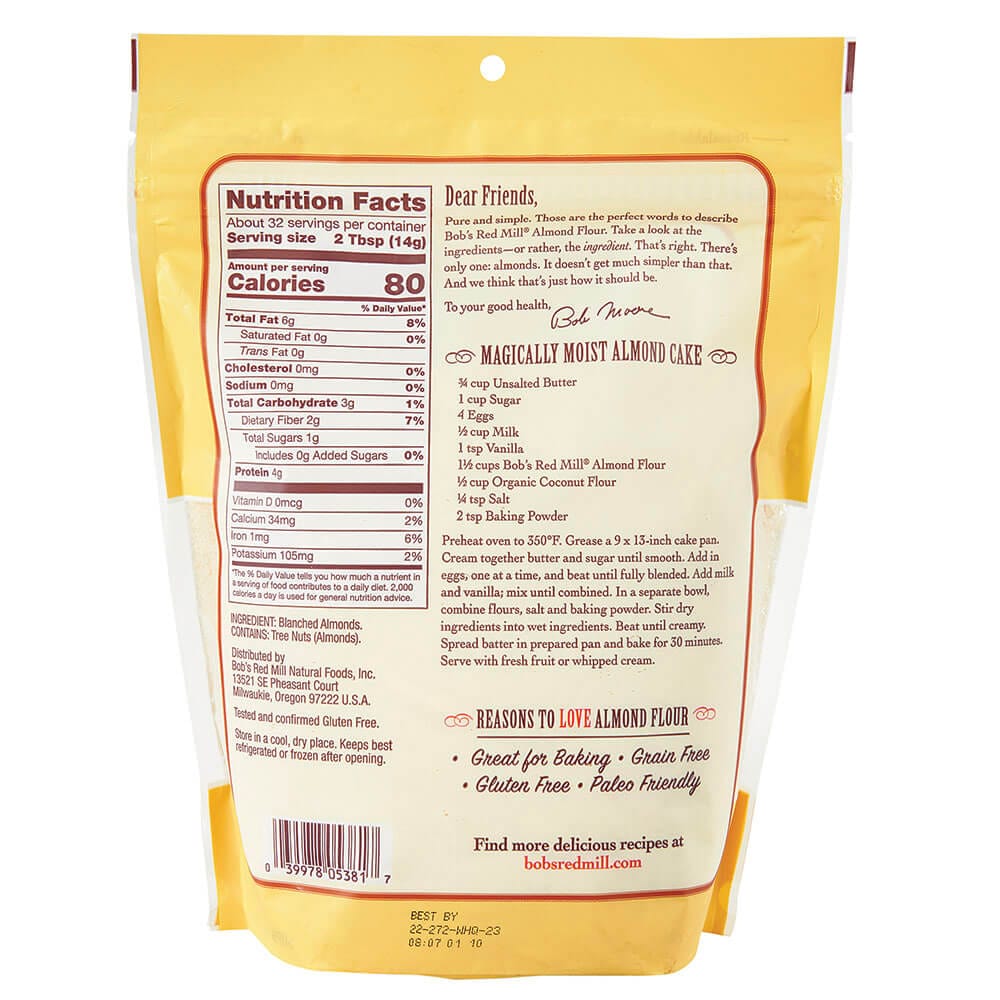 Bob's Red Mill Super-Fine Almond Flour, 16 oz