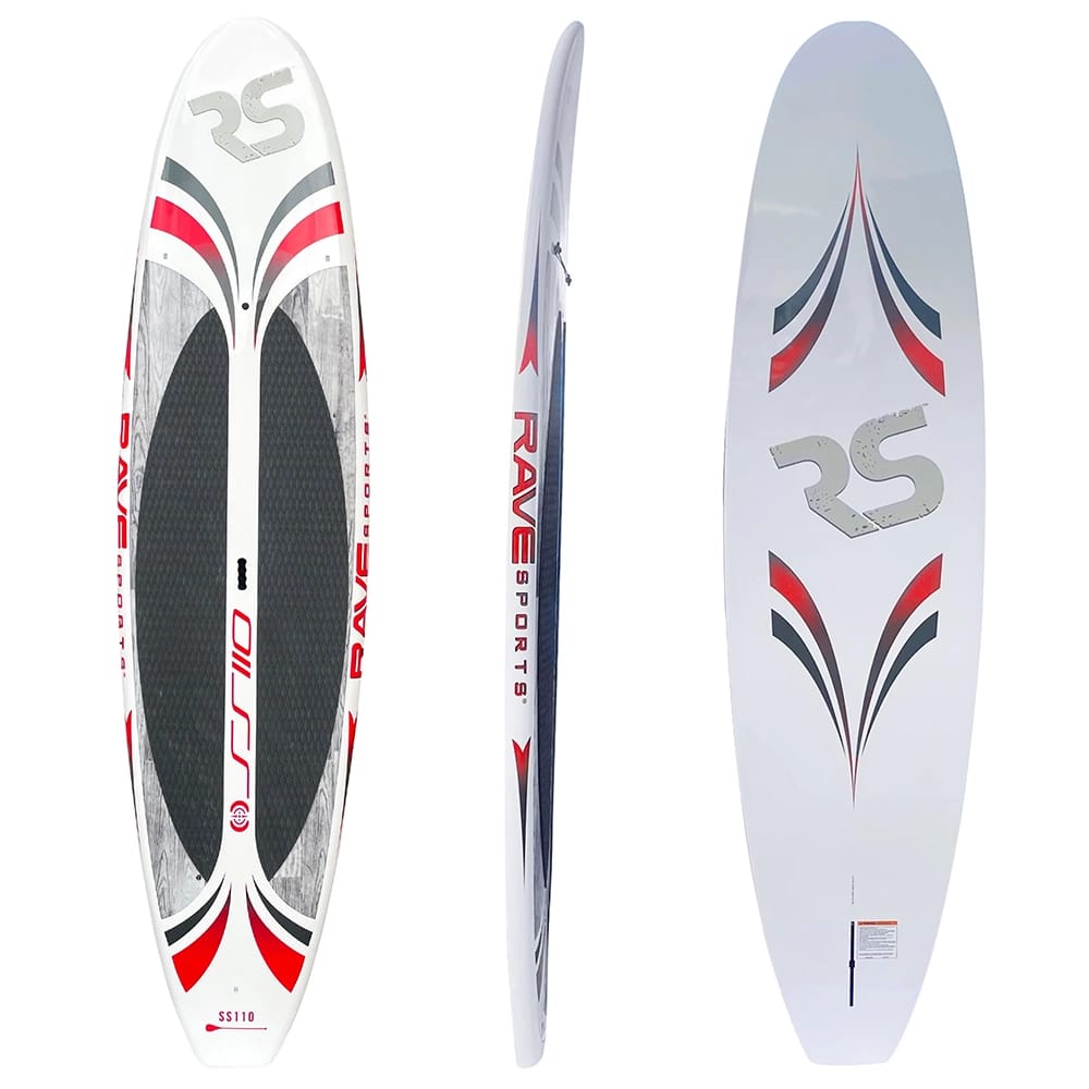 RAVE Sports 10' 9" Stand Up Paddle Board, Driftwood Red