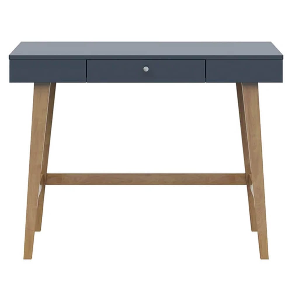 Twin Star Home Aprill 40" Desk, Fontana Blue/Brown