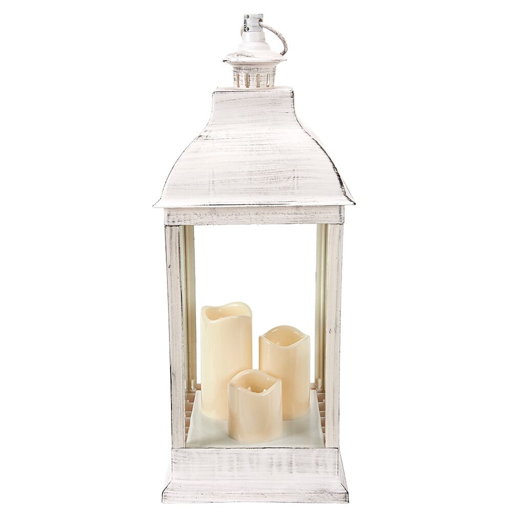 3-Candle Flameless Lantern