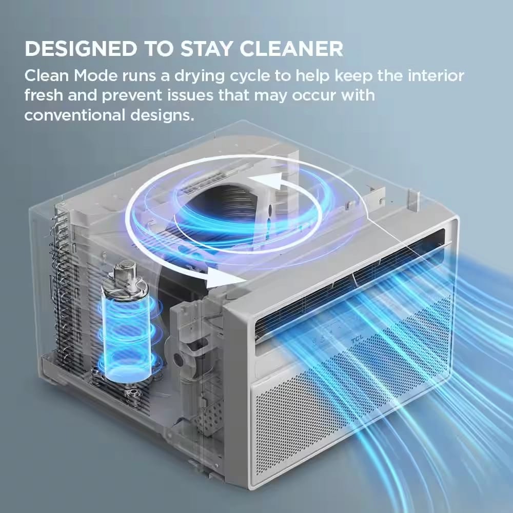 TCL 12,000 BTU Ultra-Quiet Inverter Window Air Conditioner