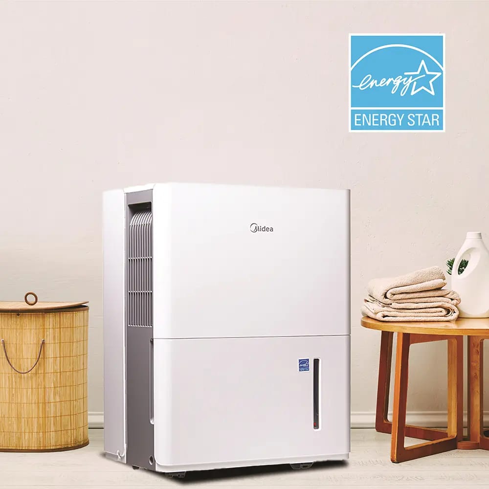 Midea 22-Pint Dehumidifier, White (Factory Refurbished)