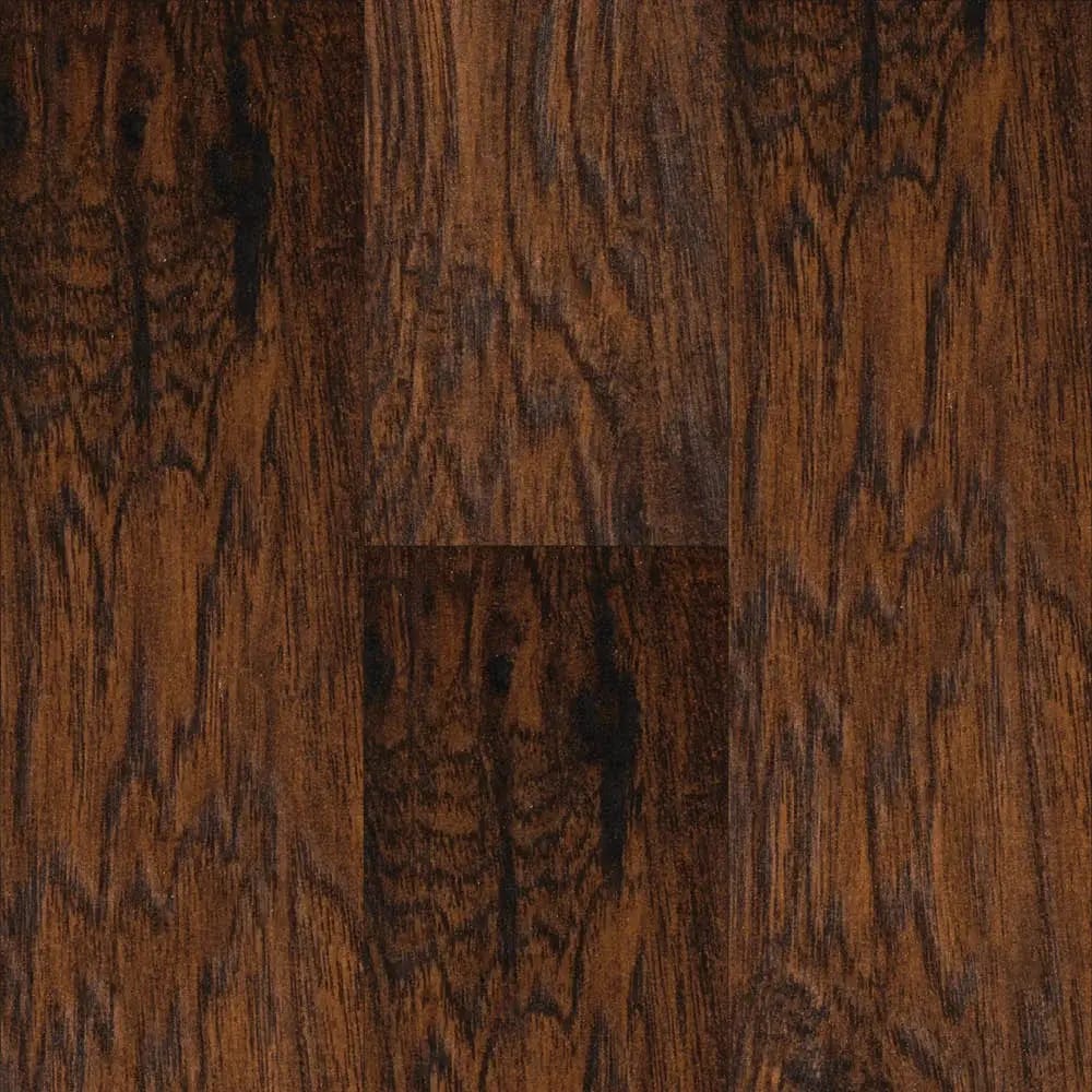 Dream Home 12mm Rustic Realm Hickory Waterproof Laminate Flooring, Brown, 15.9 sq. ft. ($3.77/sq. ft.)