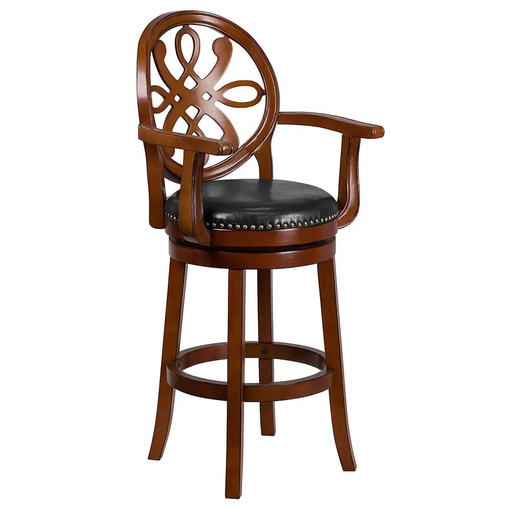 Flash Furniture Contemporary 30" Barstool, Brandy