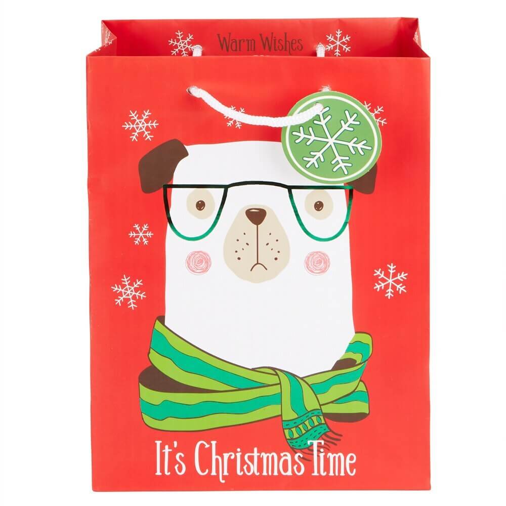 Medium Cute Christmas Gift Bag