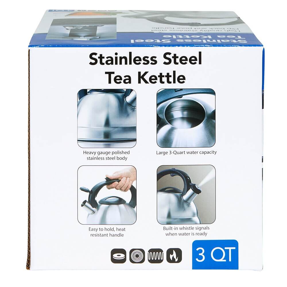 Stainless Steel 3 Qt Tea Kettle