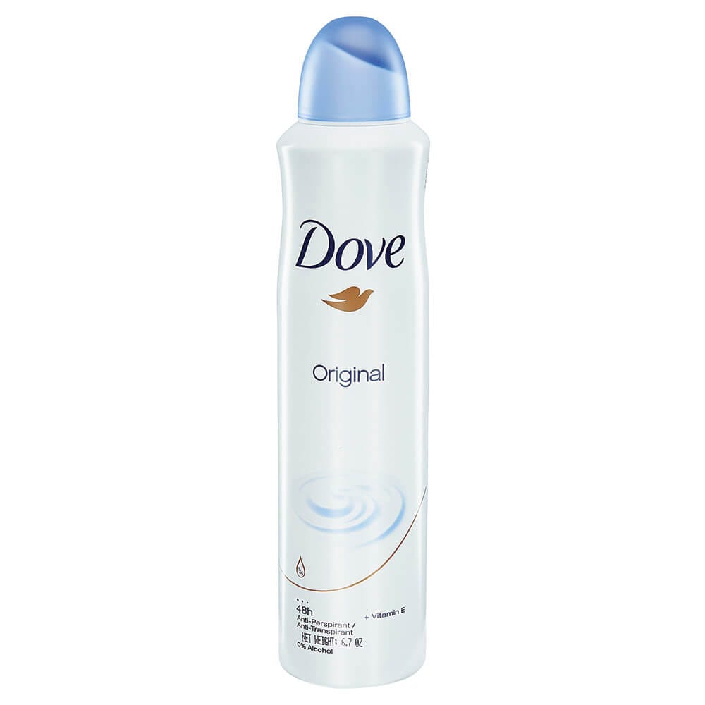 Dove Original Scented Antiperspirant Spray, 6.7 - 8.45 oz