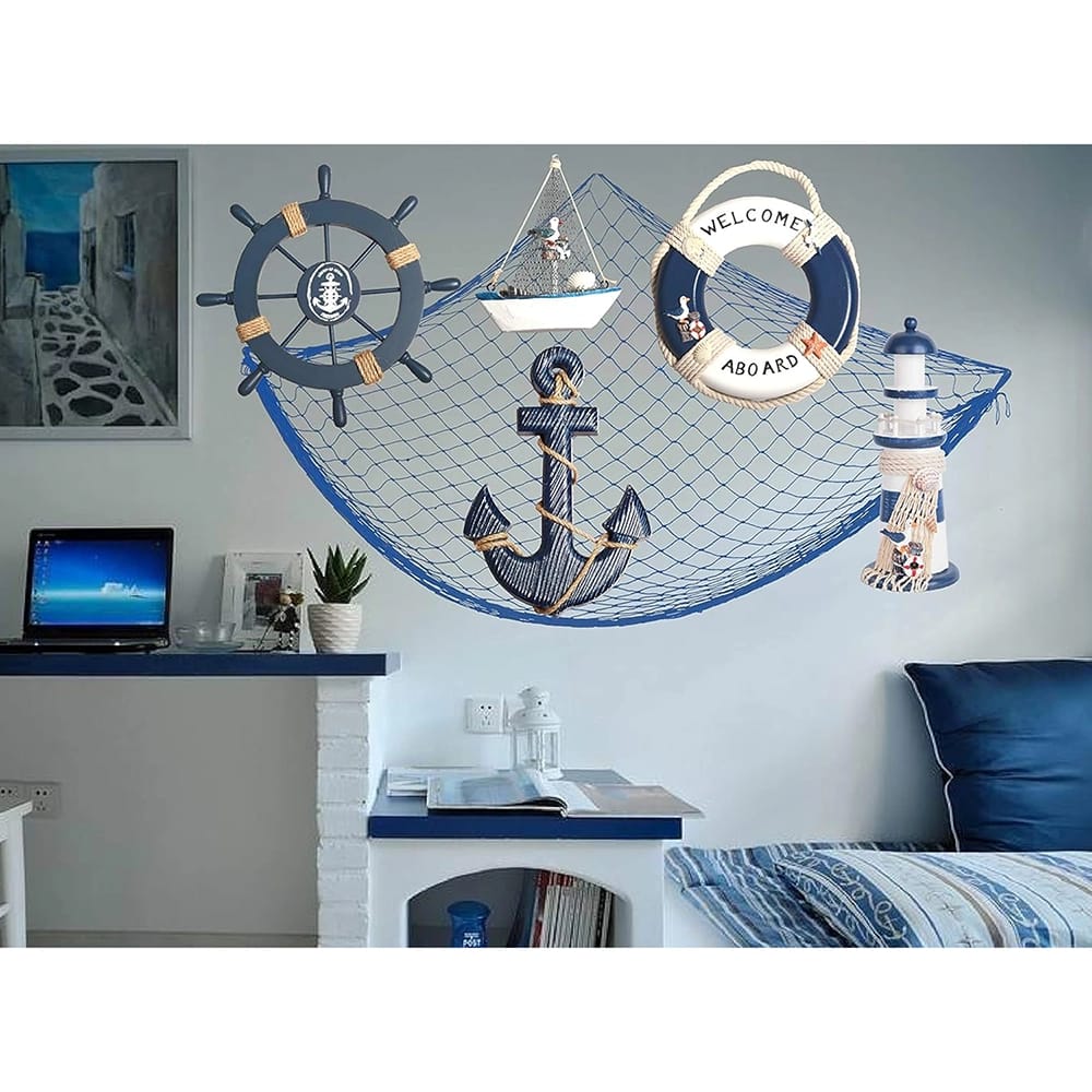 Wooden Nautical Hanging Wall Decor