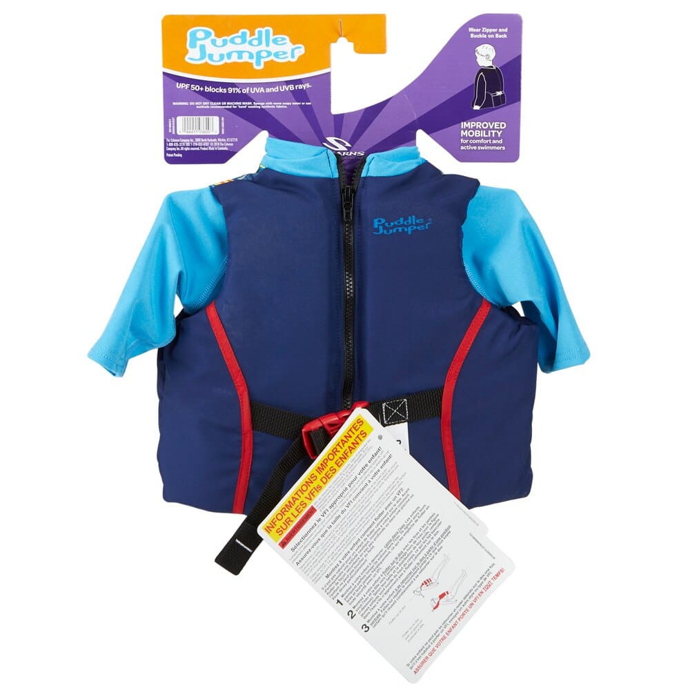 Kids' Puddle Jumper 2-in-1 Life Jacket and Rash Guard
