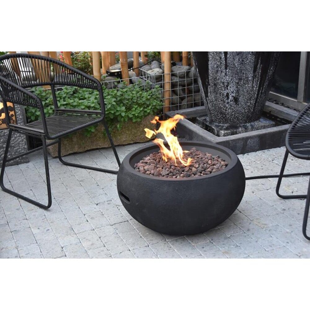 Modeno York 27" Propane Fire Bowl with Cover