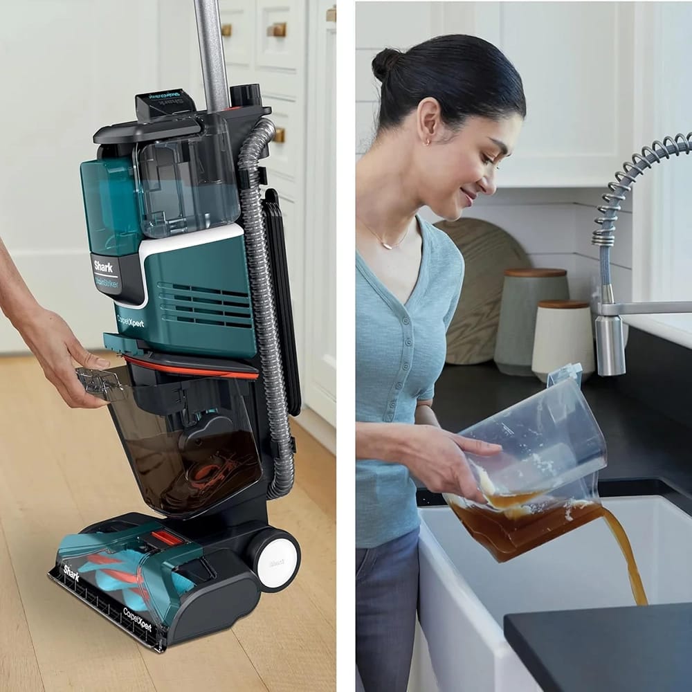 Shark CarpetXpert with Stainstriker Deep Carpet Cleaner, Teal (Factory Refurbished)