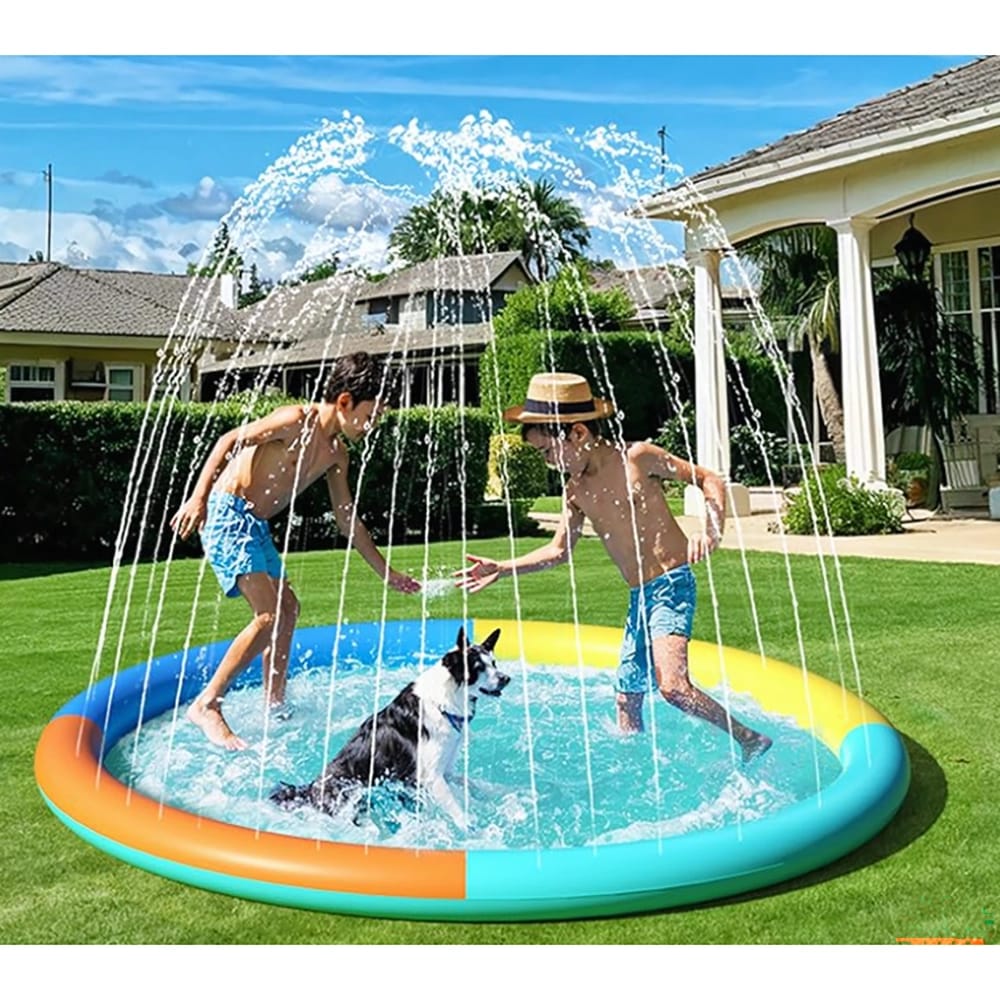 Sunrio 60" Splash Pad, Multi-Color