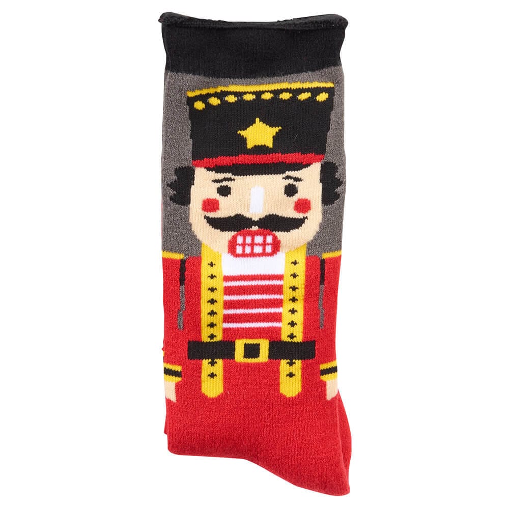 Men's Christmas Novelty Crew Slipper Socks