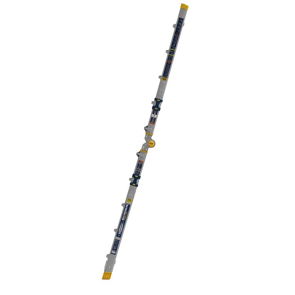 Werner 22' Reach Aluminum 5-in-1 Multi Position Pro Ladder with Built-in Leveling