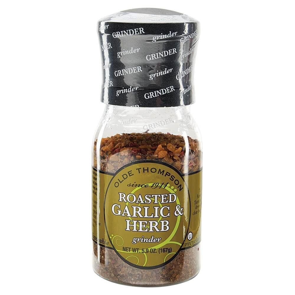 Olde Thompson Roasted Garlic and Herb Seasoning with Adjustable Grinder ...