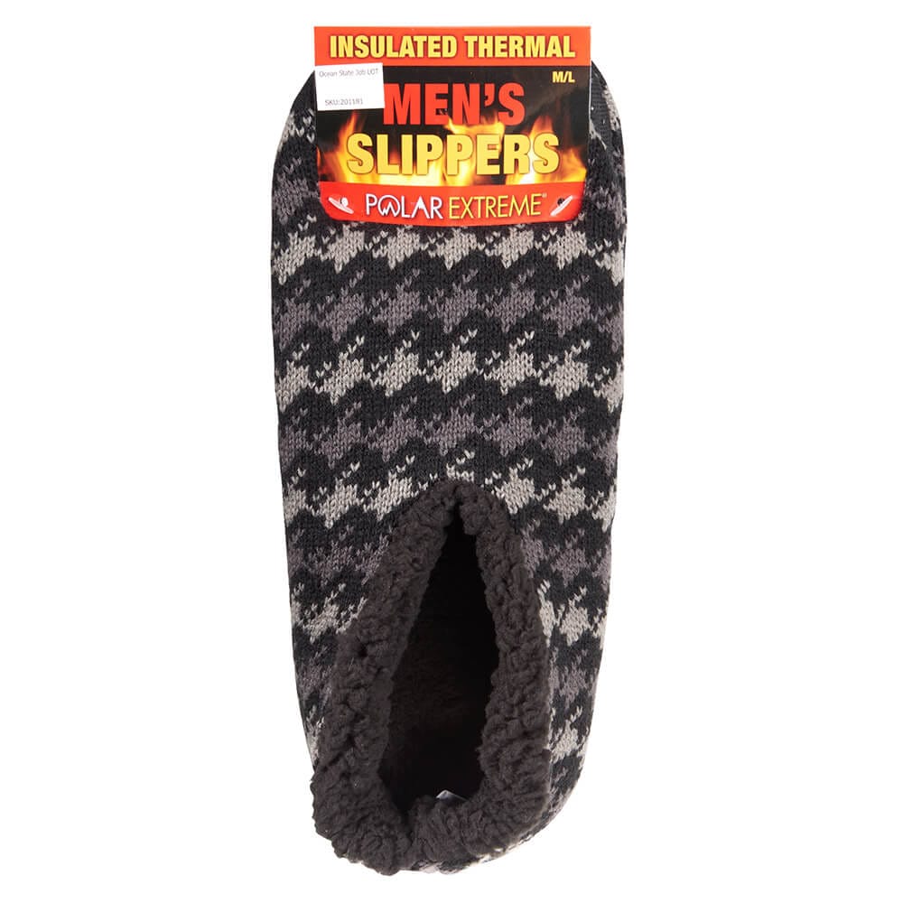 Polar Extreme Men's Insulated Thermal Slippers