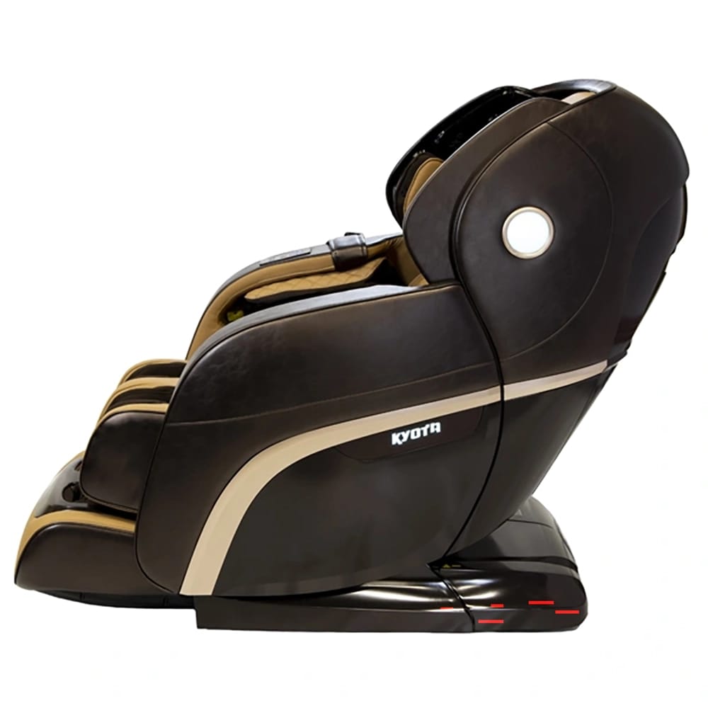 Kyota Kokoro M888 4D Massage Chair, Brown/Saddle (Factory Refurbished)