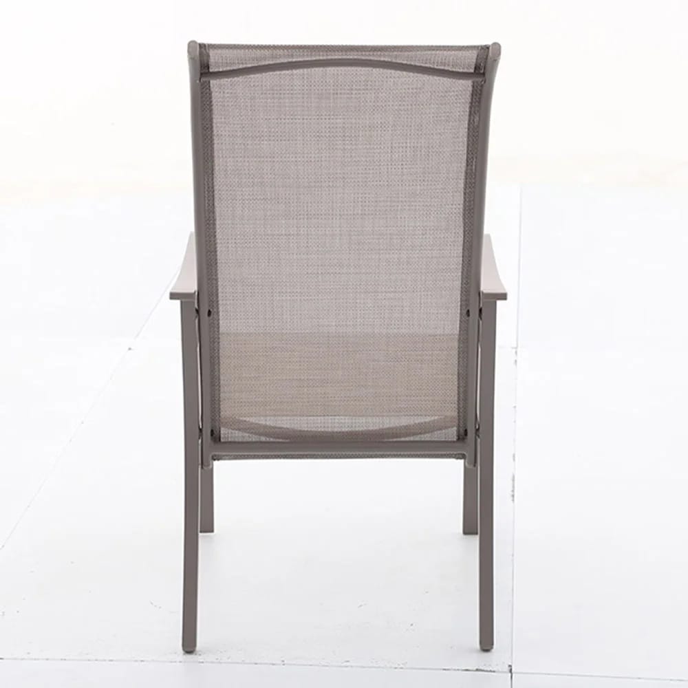 Aluminum Patio Chairs, Set of 2