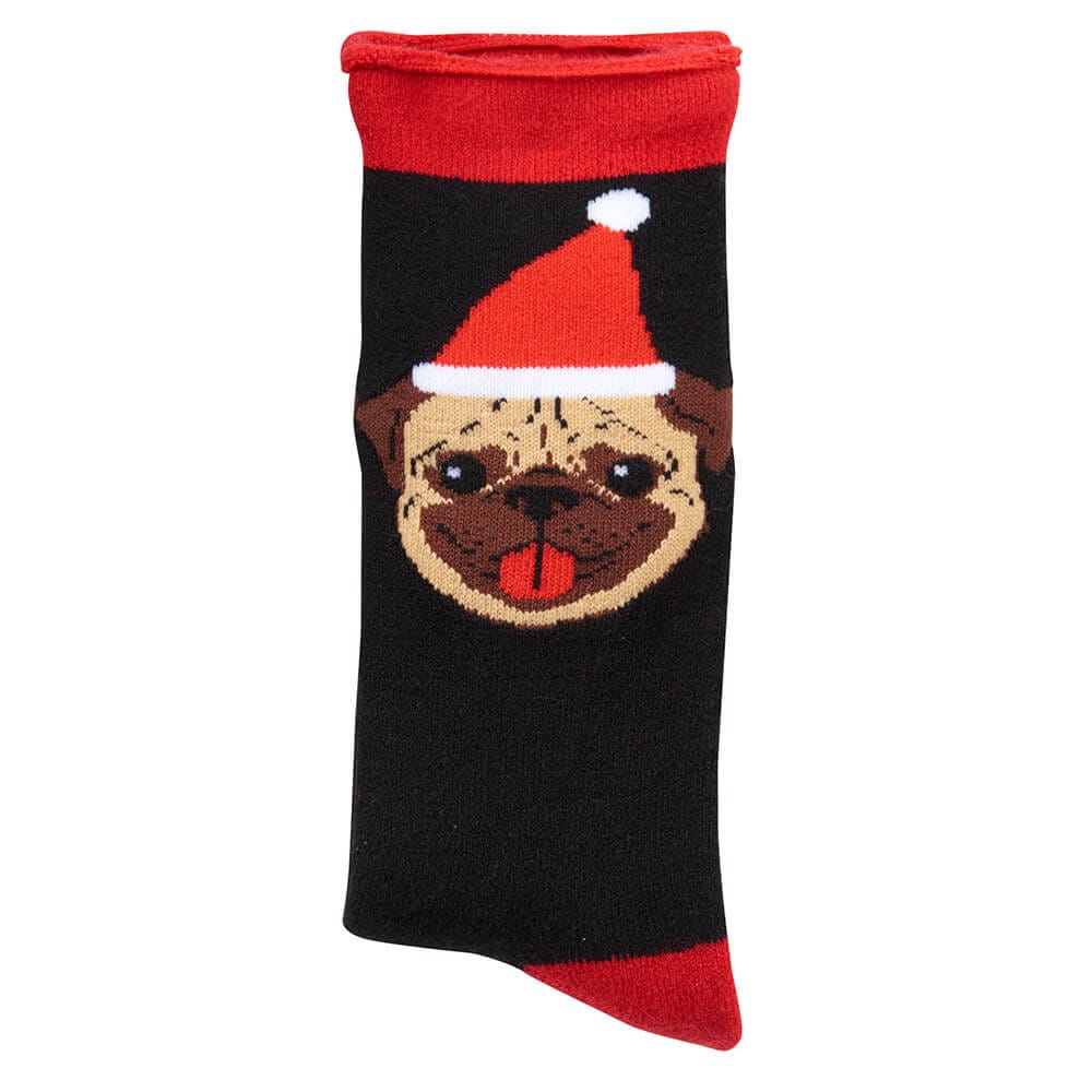 Men's Christmas Novelty Crew Slipper Socks