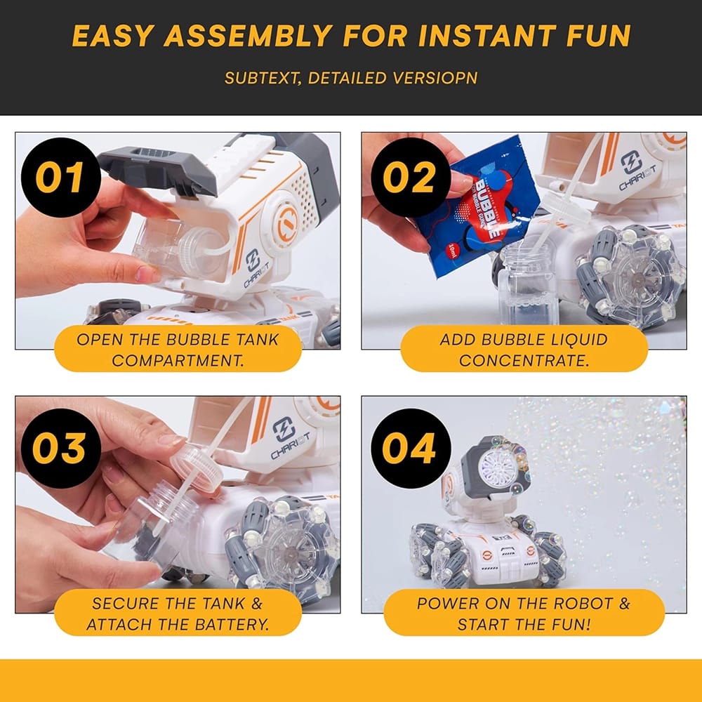 Top Race RC Stunt Bubble Tank