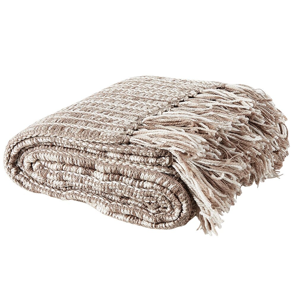 Coastal Collection Chenille Throw Blanket