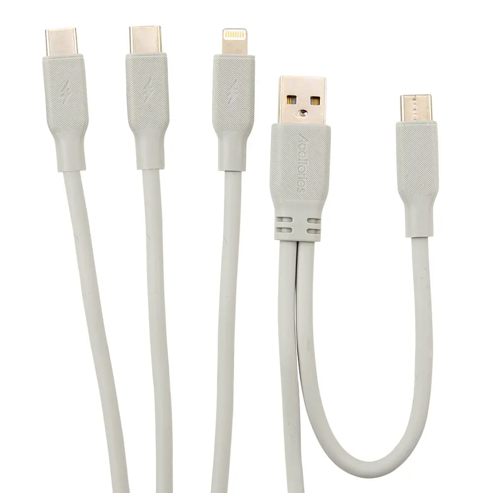 Acellories 4-In-1 Charging Cable