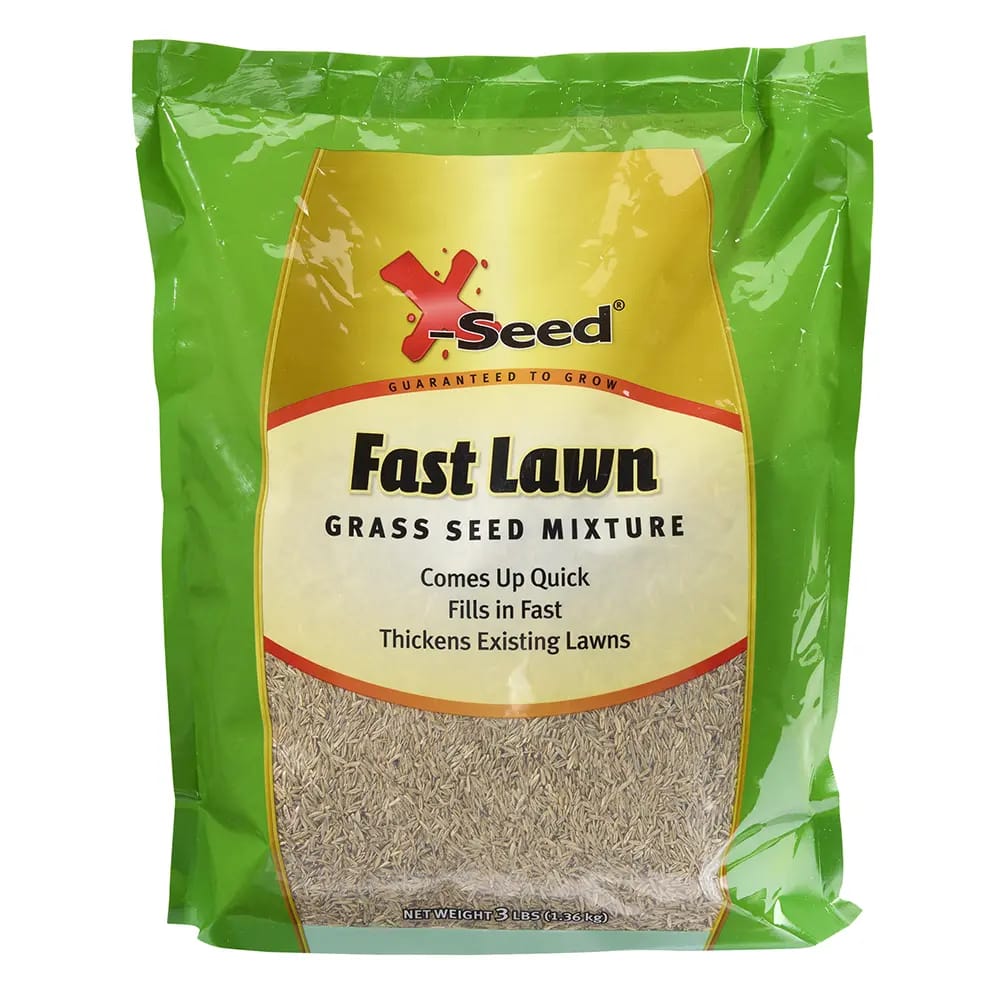 X-Seed Fast Lawn Grass Seed Mixture, 3 lbs