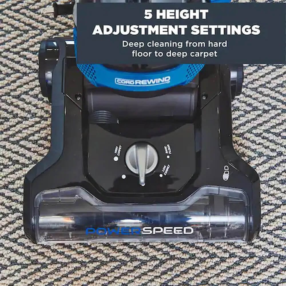 Eureka PowerSpeed Cord Rewind Upright Bagless Vacuum Cleaner