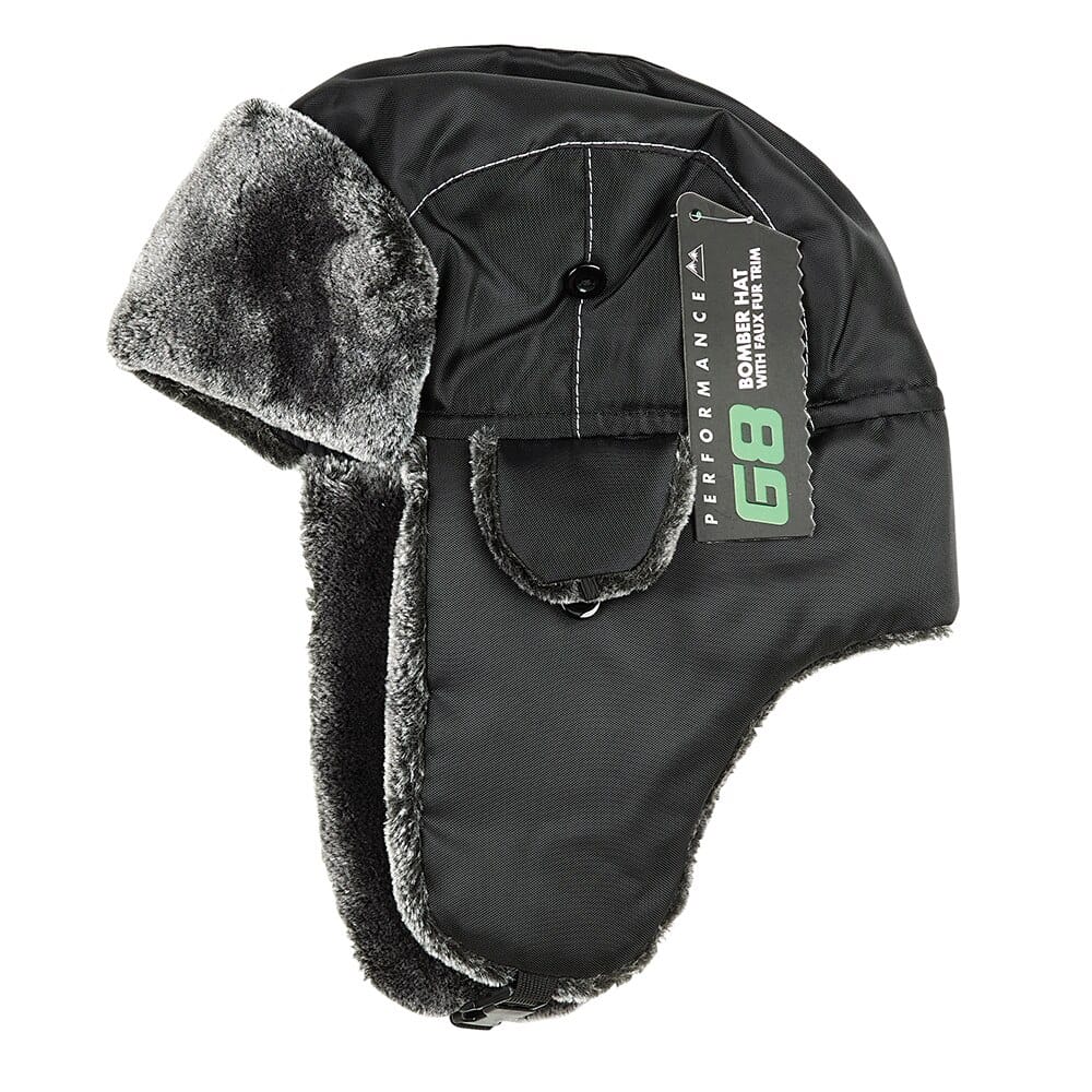 Faux Fur Lined Bomber Hat