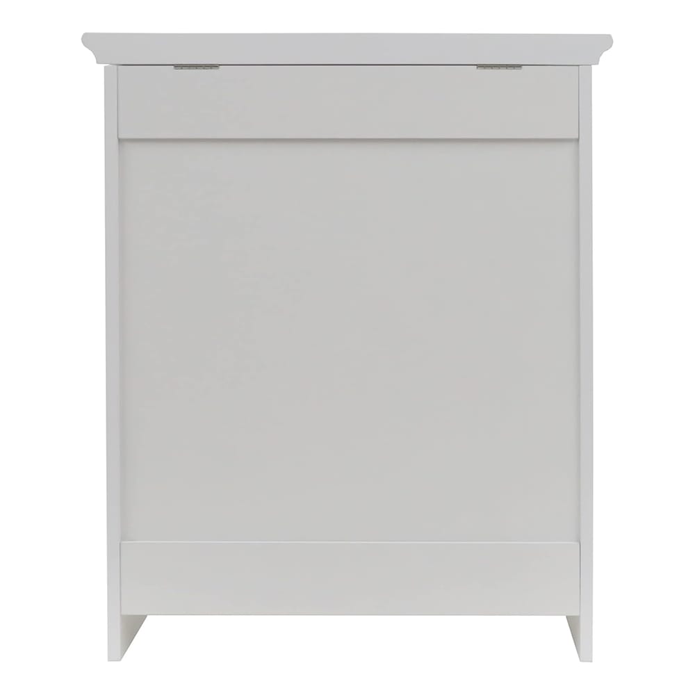 Shaker Style Hamper, White