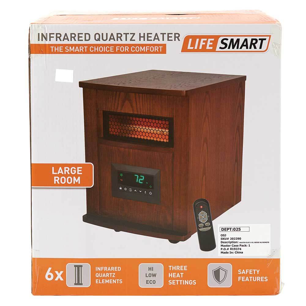 Lifesmart 6-Element Smart Boost Infrared Space Heater