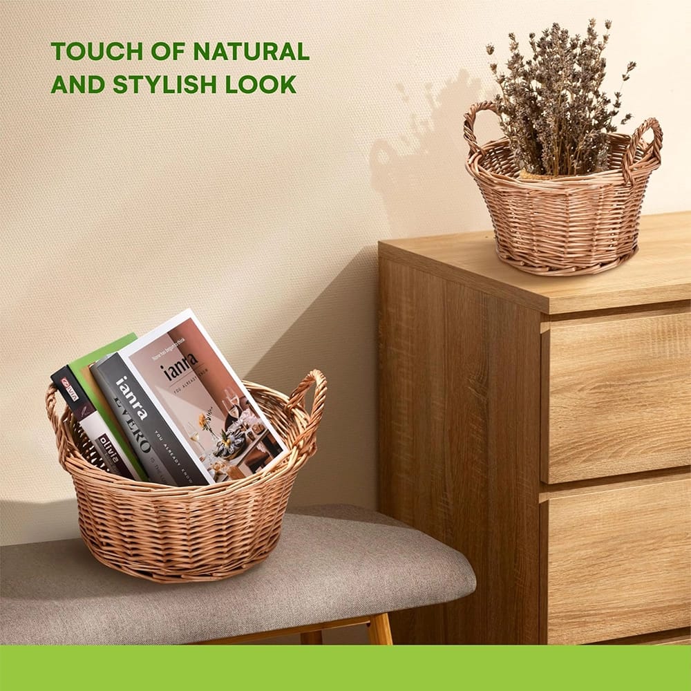 Prosumers Choice Wicker Basket, Set of 3