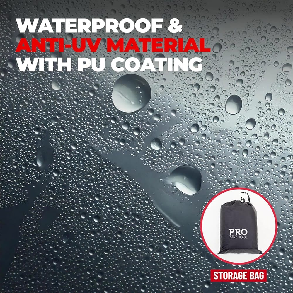 PRO BIKE TOOL XXL Transparent Bicycle Cover