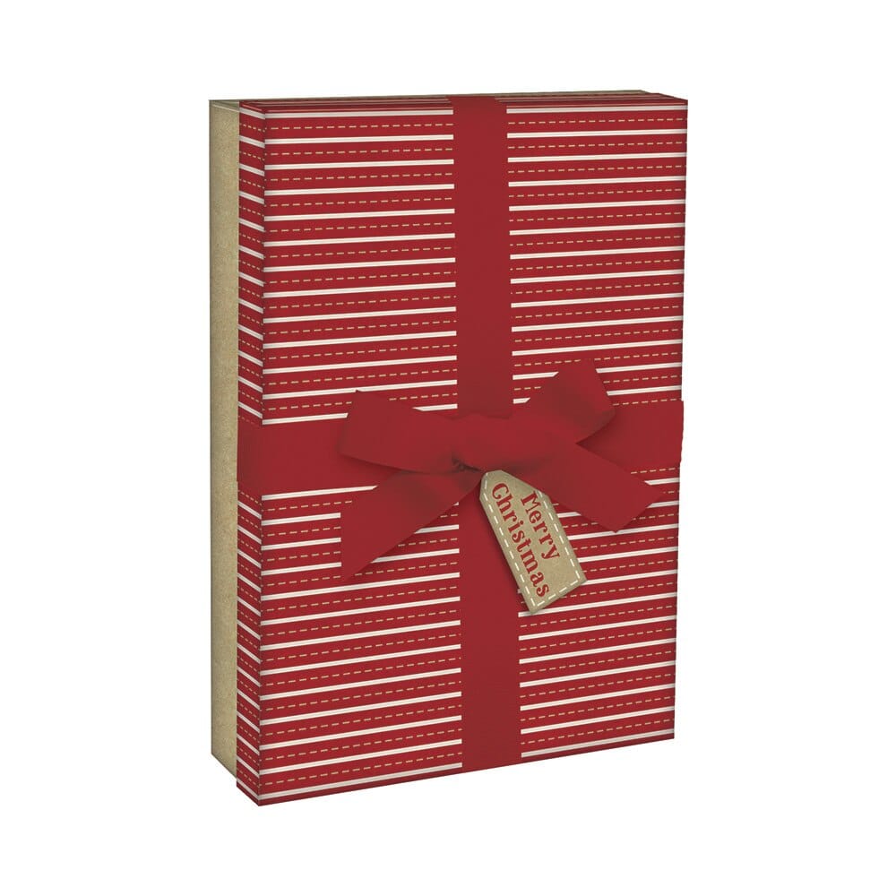 Medium Rectangle Christmas Gift Box, 9.75" x 13.63"