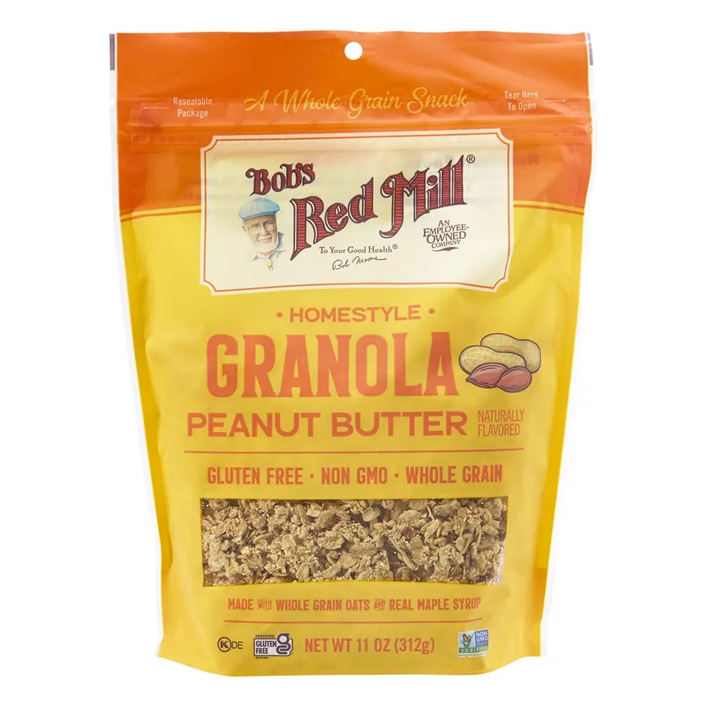 Bob's Red Mill Homestyle Granola, Peanut Butter, 11 oz