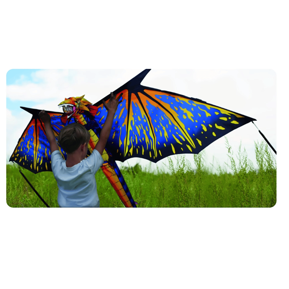 AmaZing Kites 80" Dragon Ripstop Nylon Kite