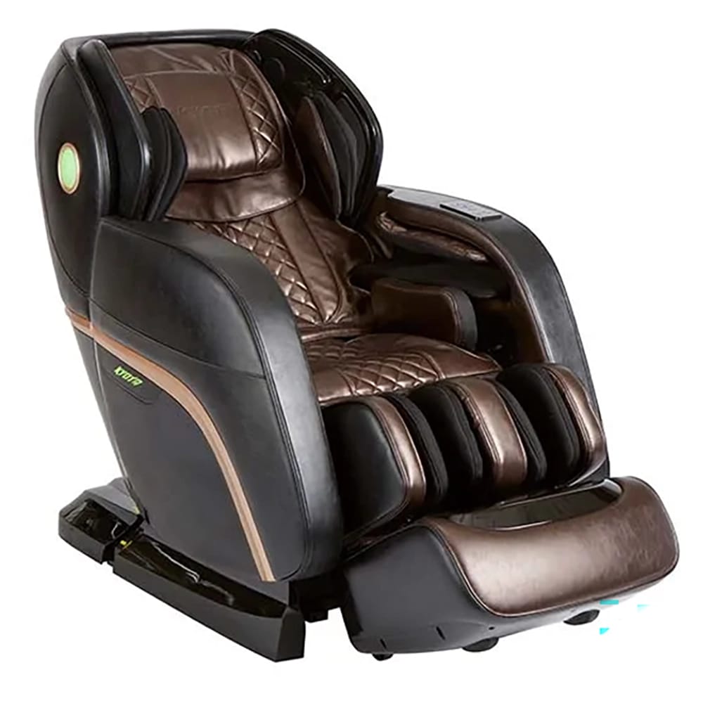 Kyota Kokoro M888 4D Massage Chair, Black/Brown (Factory Refurbished)