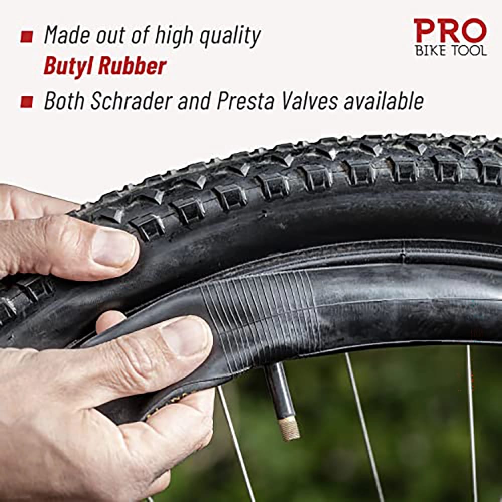 PRO BIKE TOOL Inner Tube, 29 x 1.75-2.125, 2 Pack