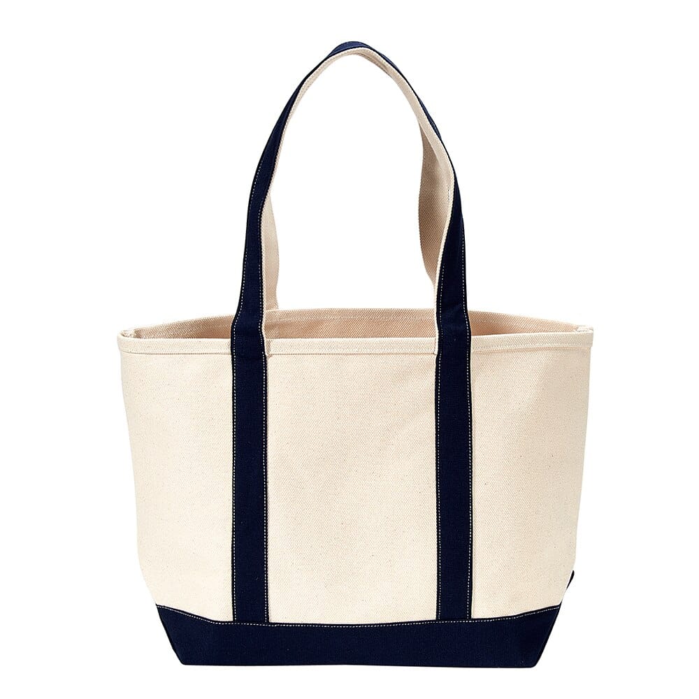 Heavy-Duty Canvas Tote, 12" x 19" x 6"