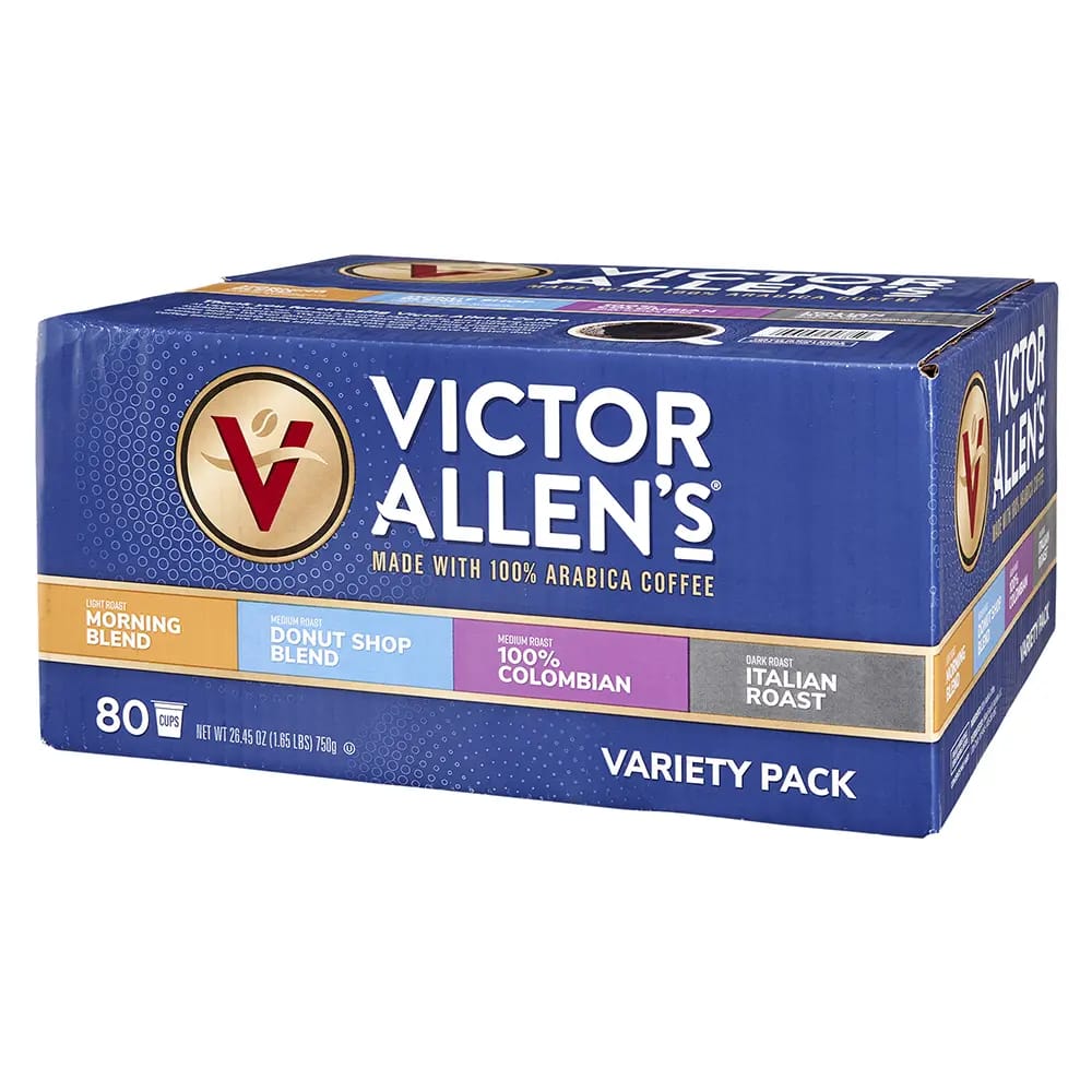 Victor Allens Variety Pack Coffee Cups, 80 Count