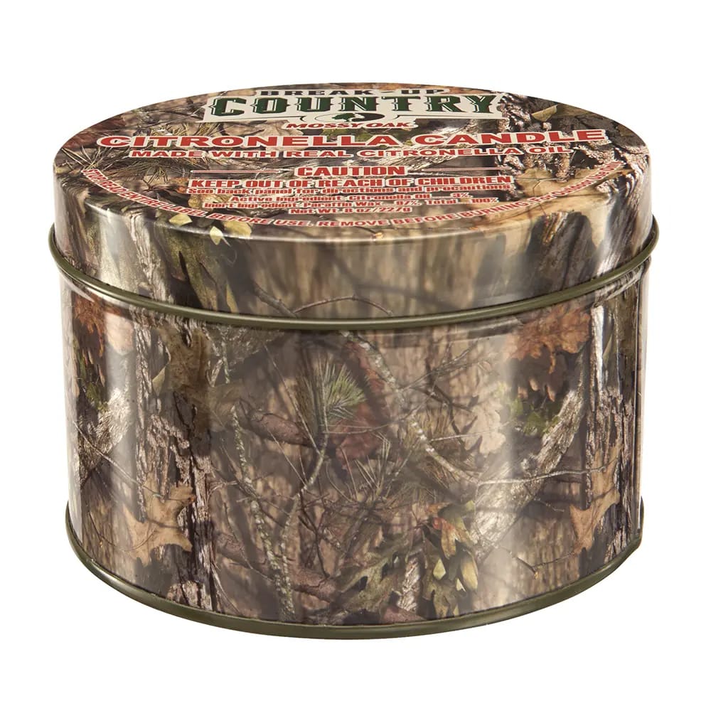 Mossy Oak Citronella Candle, 8 oz