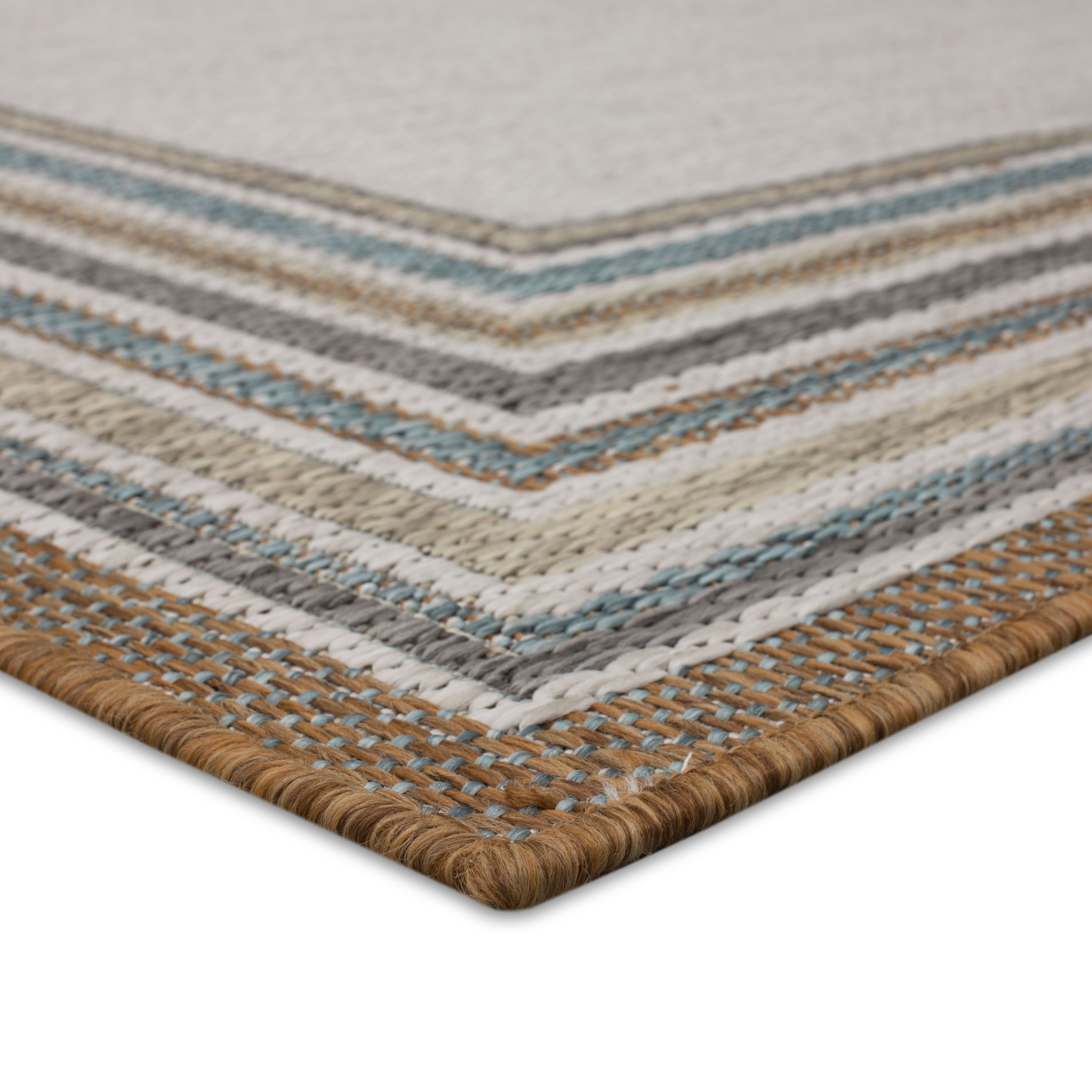 Mohawk Rodrigo Alyssum Outdoor/Indoor Area Rug, Tan, 8' x 10'