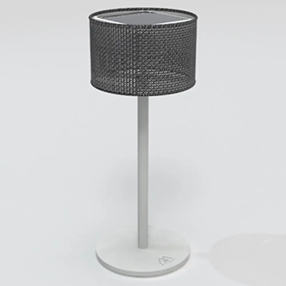 Maiori La Lampe Pose Mini, Blanc/Charbon