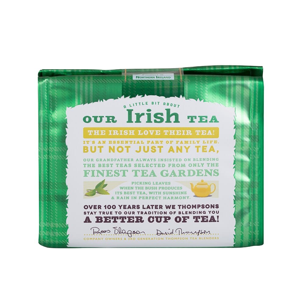 Thompson's Irish breakfast blend teas 80 Count