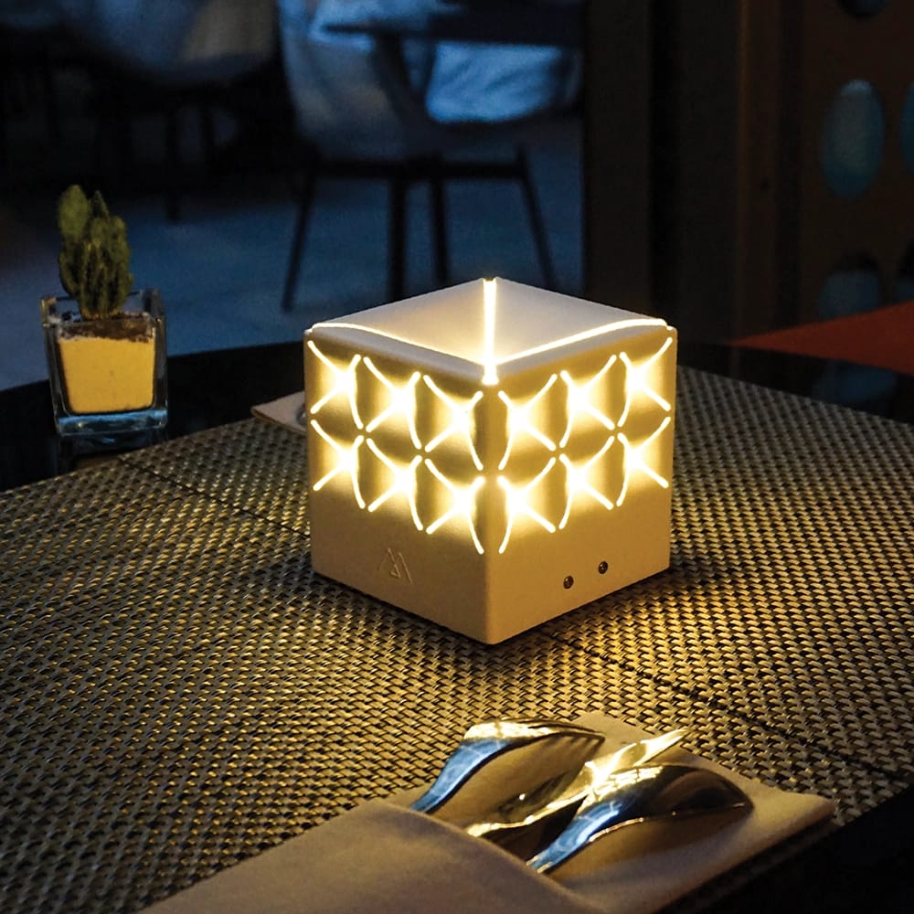Seaside Casual La Lampe Aluminum Solar Popup, Light Taupe
