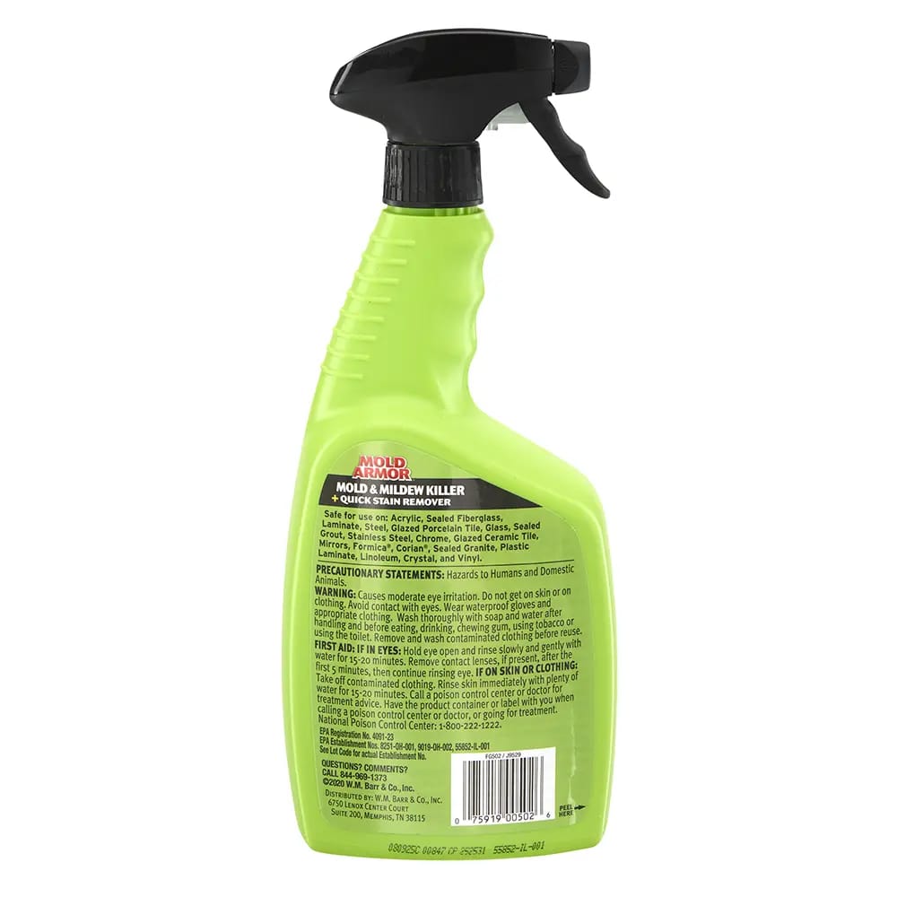 Mold Armor Mold & Mildew Killer & Quick Stain Remover, 32 fl. oz.